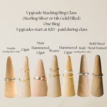 Load image into Gallery viewer, Ring Making Workshops