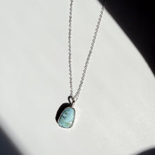 Load image into Gallery viewer, Larimar Necklace-Sterling Silver