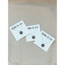 Load image into Gallery viewer, Initial Paw Print Necklace