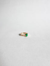 Load image into Gallery viewer, Chrysoprase Mini Cigar Band Ring | Size 4.5
