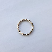 Load image into Gallery viewer, Bold Marcy Mixed Metal Twisted Stacking Ring
