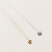 Load image into Gallery viewer, Initial Paw Print Necklace