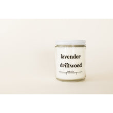 Load image into Gallery viewer, Lavender Driftwood Candle