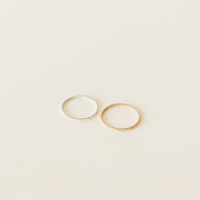 Load image into Gallery viewer, Twisted Stacking Ring