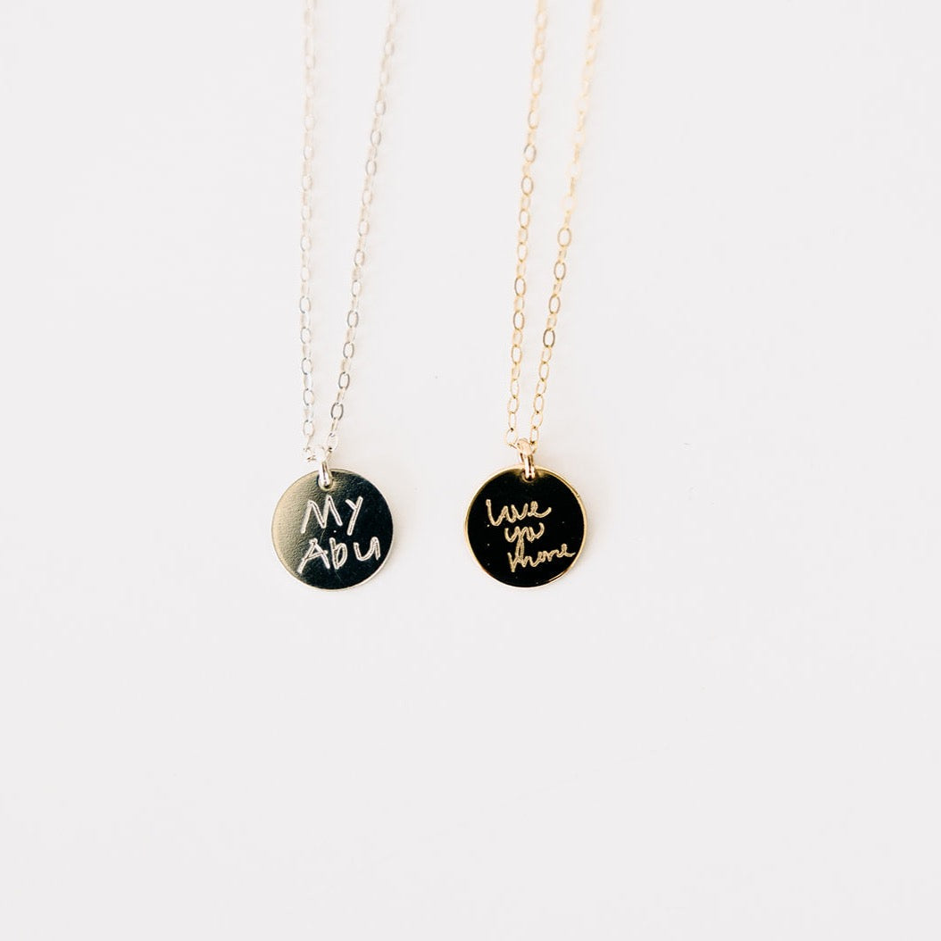 Custom Engraved Necklace