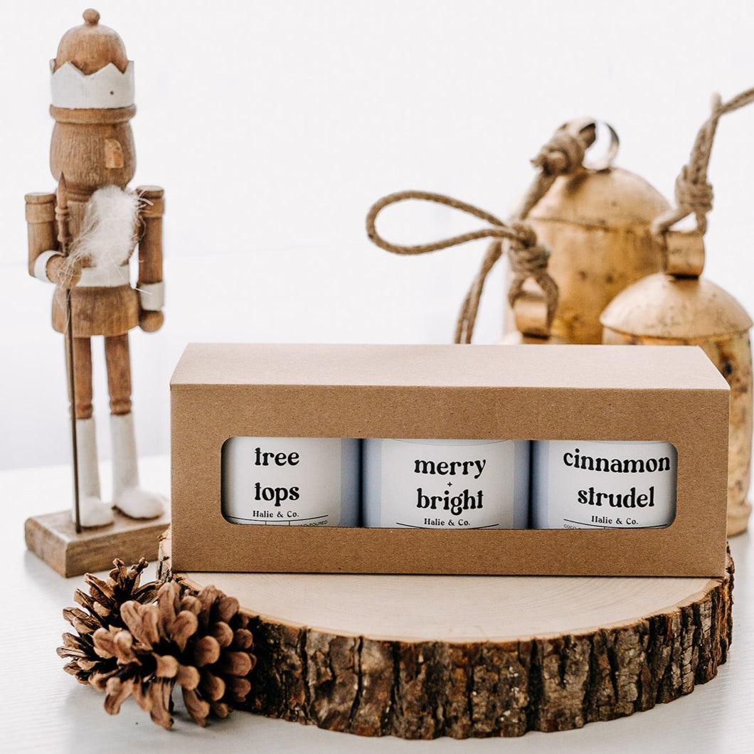 Winter Candle Set