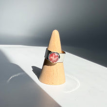 Load image into Gallery viewer, Rhodocrosite Bold Cigar Sterling Silver Ring |  Size 8.5
