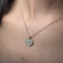 Load image into Gallery viewer, Together Forever Engraved Heart Necklace
