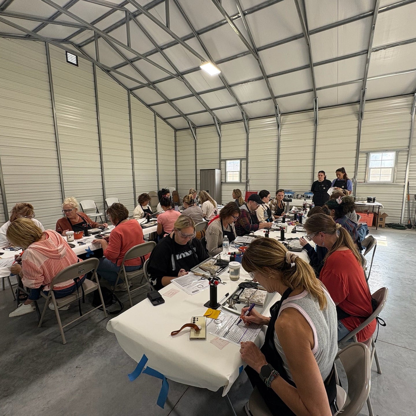 Ring Making Workshop at Mini Mitten Acres