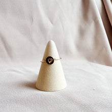 Load image into Gallery viewer, Stamped Heart Ring 6.5- Ready to Ship
