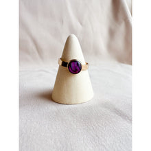 Load image into Gallery viewer, Paua Shell Cigar Band 14k Gold Filled Size  7- Ready to Ship
