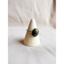 Load image into Gallery viewer, Picture Jasper Ring Size 8 Sterling Silver Crown- Ready To Ship
