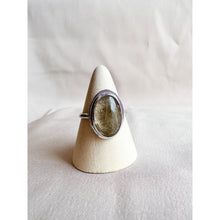 Load image into Gallery viewer, Rutilated Quartz Sterling Silver Ring Size 9- Ready to Ship
