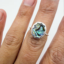 Load image into Gallery viewer, Abalone Thin Ring | Size 6
