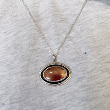 Load image into Gallery viewer, Botswana Agate Necklace-Sterling Silver
