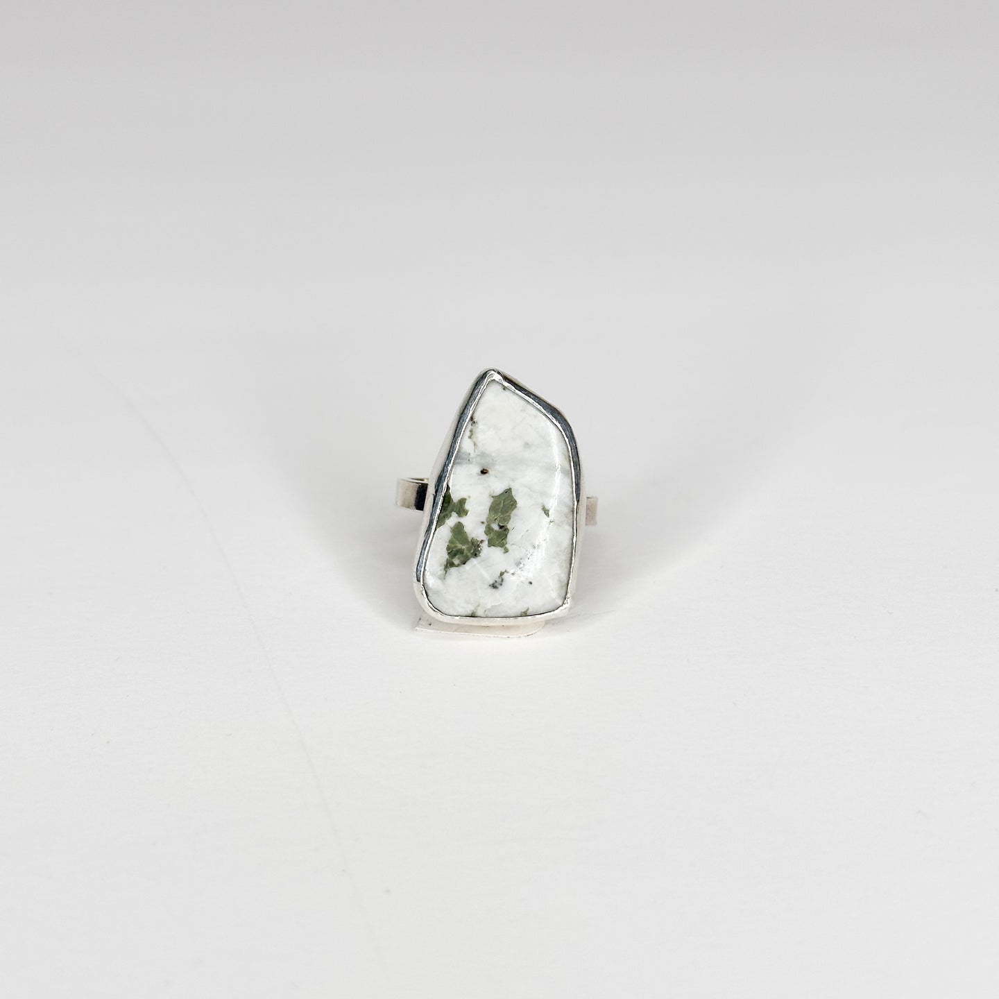 Mica Sterling Silver Mini Cigar Band Ring | Size 7