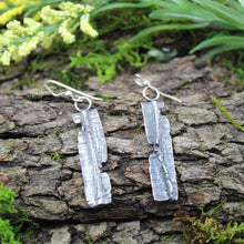 Load image into Gallery viewer, Sterling Silver Winged Elm Oxidized Earrings
