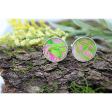 Load image into Gallery viewer, Sterling Silver and Acrylic Cuff Links
