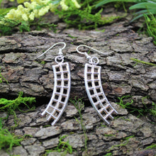 Load image into Gallery viewer, Sterling Silver Trellis Earrings
