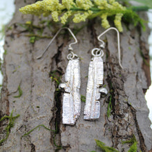 Load image into Gallery viewer, Sterling Silver Winged Elm Branch Earring with Silver Balls
