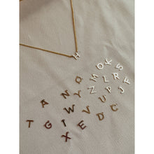 Load image into Gallery viewer, Alphabet Initial Necklace
