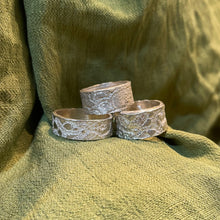 Load image into Gallery viewer, Thick River Rock Sterling Silver Ring
