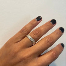 Load image into Gallery viewer, Sterling silver braided ring
